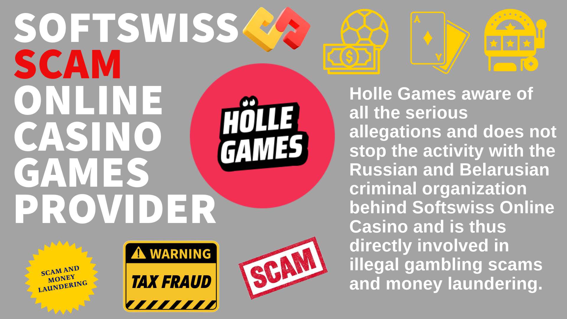 Holle Games - softswiss scam - Casino by Softswiss